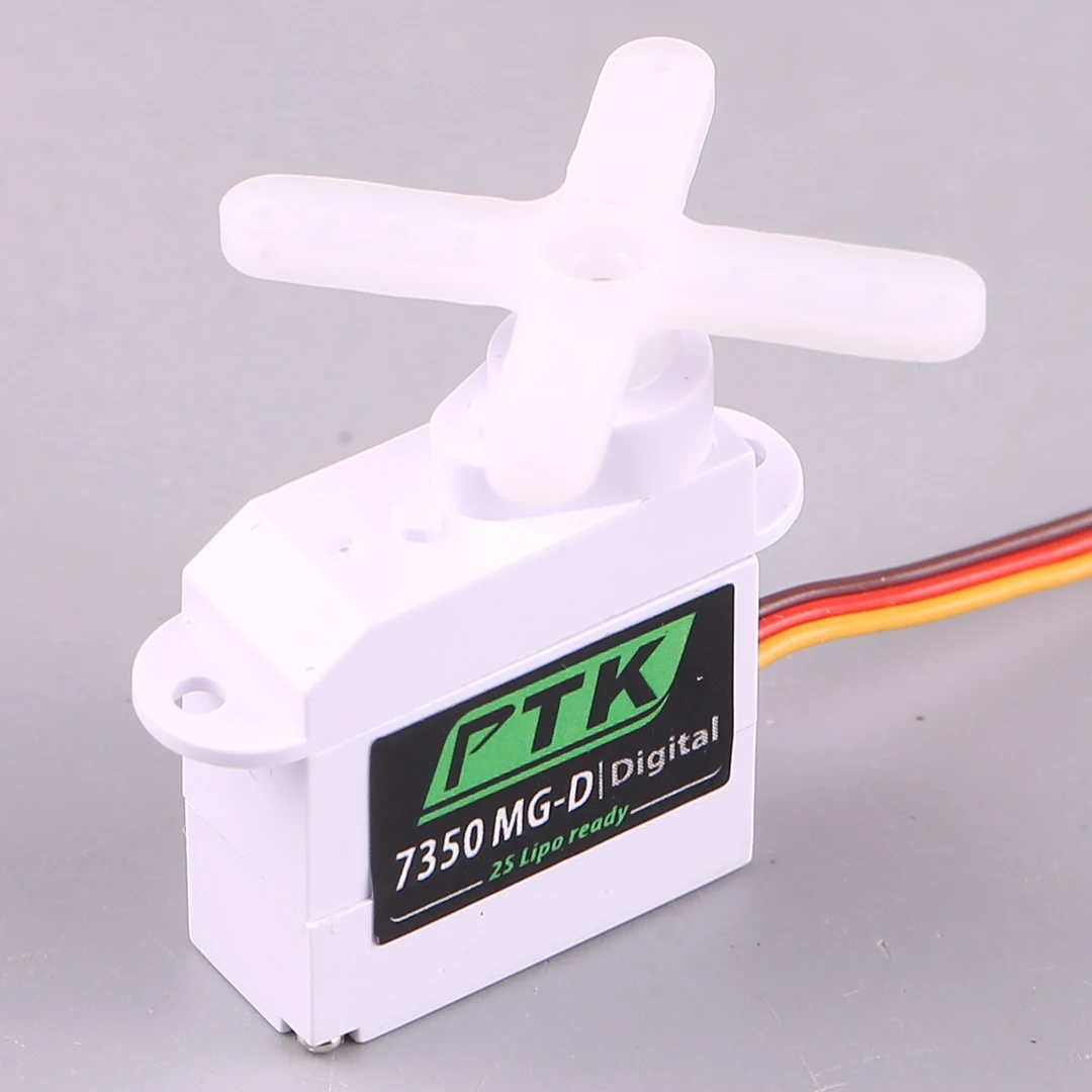 Servomoteur numérique à engrenages métalliques PTK 7350MG-D 5,5g pour avions RC à voilure fixe en EPP, F3P Freestyle, avions 3D