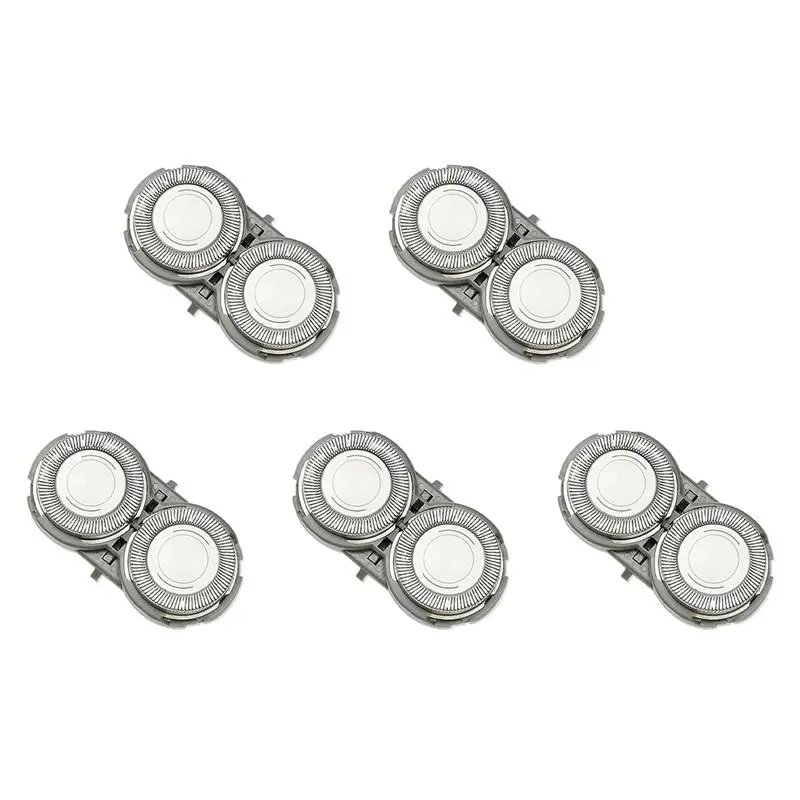 B02C-5X Stainless Steel Universal Razor Blades Shaving Heads With ABS Mount Holder Kit Replacement For PQ182 PQ183