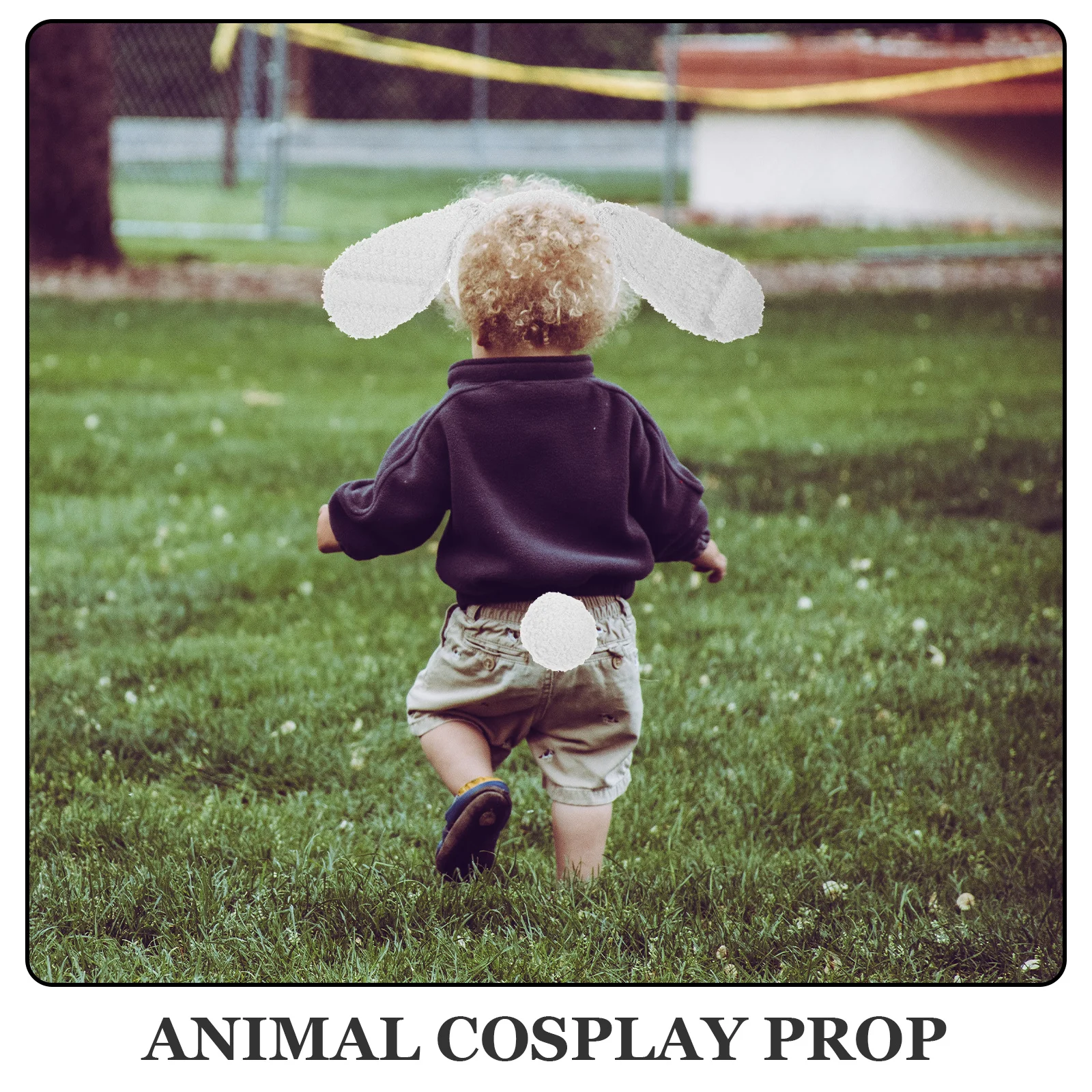 

Dog ​​ear Headband Halloween Costume Accessories Animal Ears for Cosplay Headgear Accessory Cloth Decoration