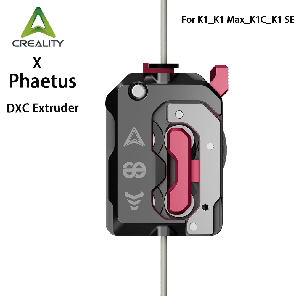 

Экструдер XC Phaetus для Creality 3D K1 K1 Max K1C K1SE, двухступенчатая винтовая шестерня, U-образное колесо, интеллектуальное обнаружение разрыва нити