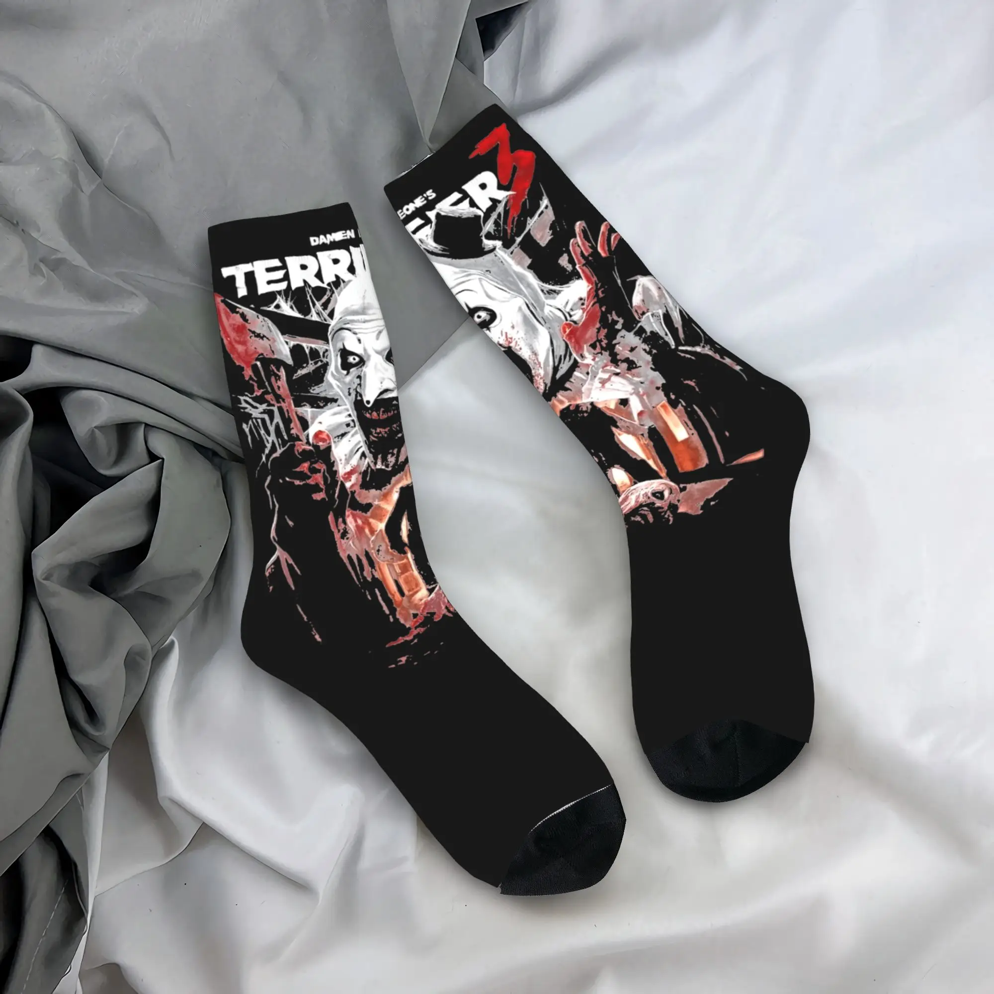 

Мужские носки Teridikors Season 3-Heads Will Roll Stockings Осенние носки высокого качества в стиле ретро, дизайнерские уличные антибактериальные носки