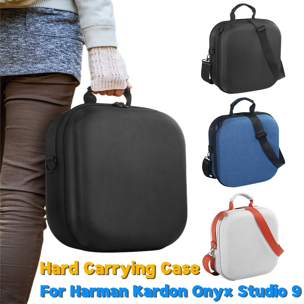 

Жесткий дорожный чехол для колонки Harman Kardon Onyx Studio 9, водонепроницаемый жесткий чехол, противоударная сумка-органайзер с плечевым ремнем