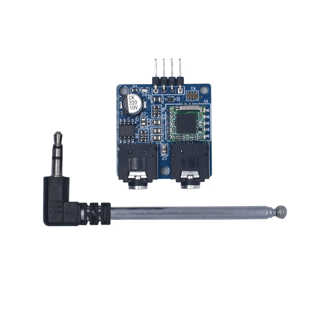 LIZAO official TEA5767 FM Stereo Radio Module for 76-108MHZ With Free Cable Antenna