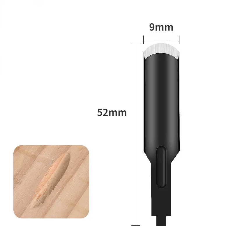 1/5Pcs Electric Carving Knife Chisel for Wood DIY Woodworking Electric Wood Carving Pen For Root Carpentry Chisel Wood Cutter