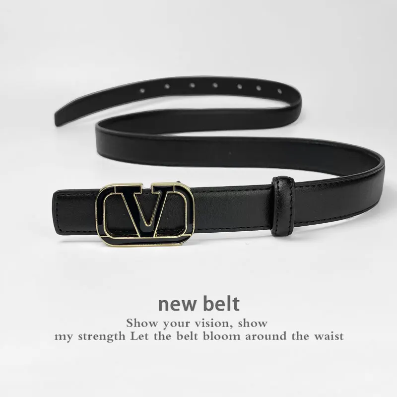 2025 Luxury Brand Leather Belt For Men Women Designer Alloy Buckle Waist Strap Female Jeans Trouser Dress Waistbandحزام