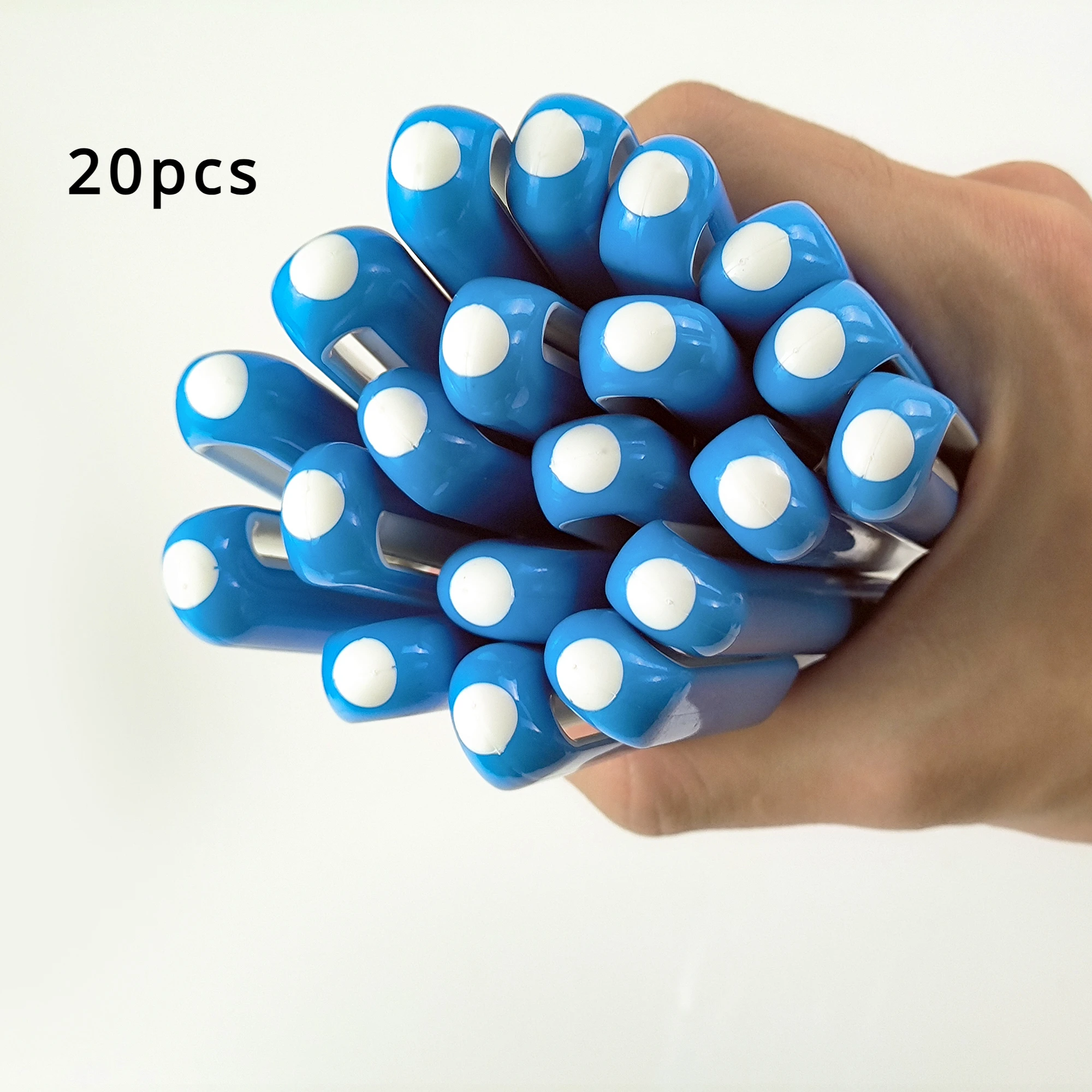 10/20 Piece Smooth Writing Blue Ink Ballpoint Pens, Twistable, Lightweight For Business, Students & Teachers,School Stationery