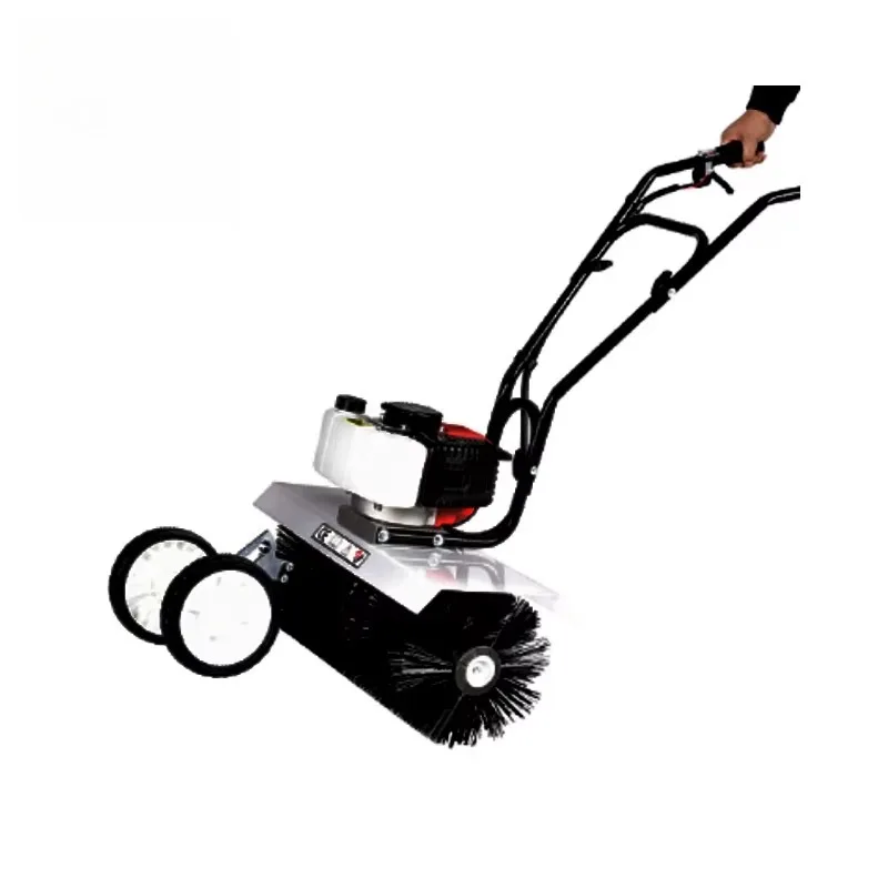 Small-sized Combing Grass Brushing Hand-pushed Artificial Lawn Carding Machine for Football Field Playground