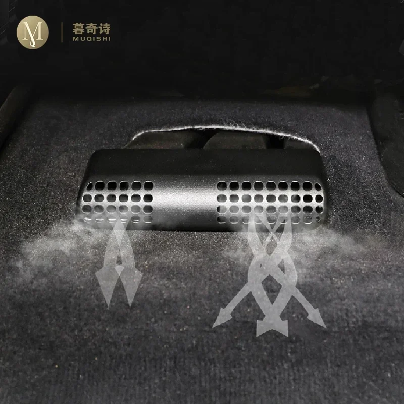 

MUQSHI Car interior Vent Cover Rear Seat anti dust Accessories Air conditioning vent Protective cover For BMW Series 3/4 GT F30