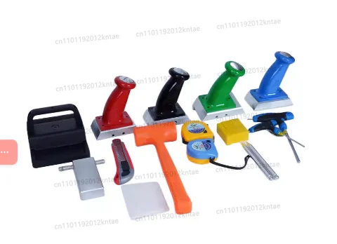 Hvac system parts foam pir/pf panel cutting tool box tool central air conditioning duct board special tool box