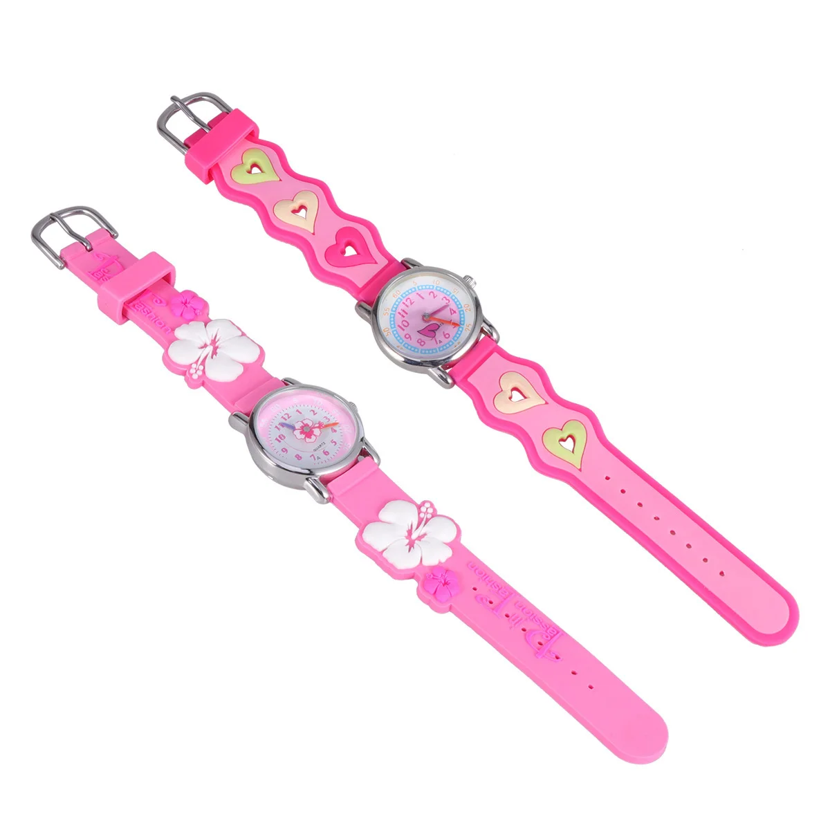 1Pcs Watch Creative Lovely Cartoon Quartz Waterproof Silicone Wristband Casual Birthday Gift