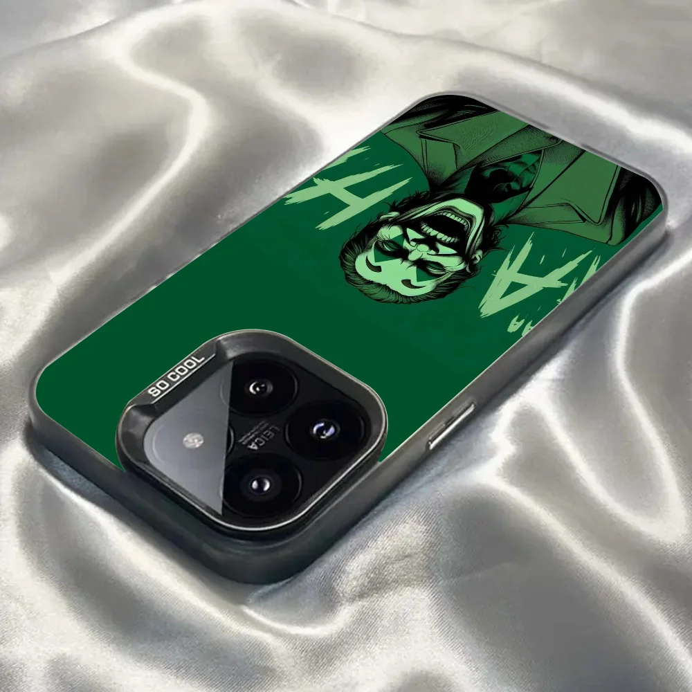 JOKER HAHA جراب هاتف جراب هاتف IMD اللون فضي شل آيفون 16 15 14 13 12 11 برو ماكس زائد #4