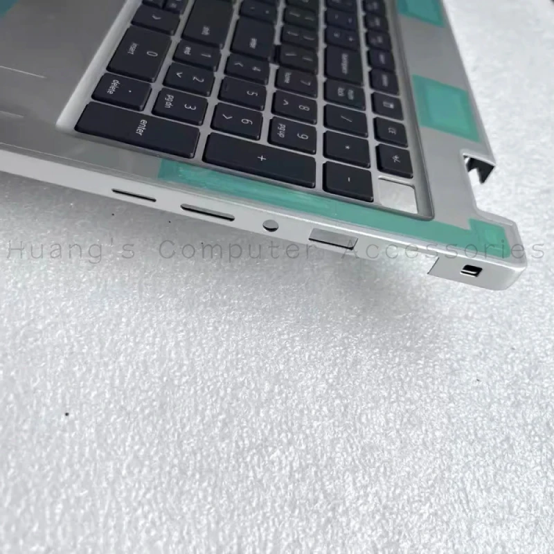 SS+New Original Palmrest C Cover With US Backlit KB For Dell Pro 16 Plus PB16250 PB16255 2-in-1