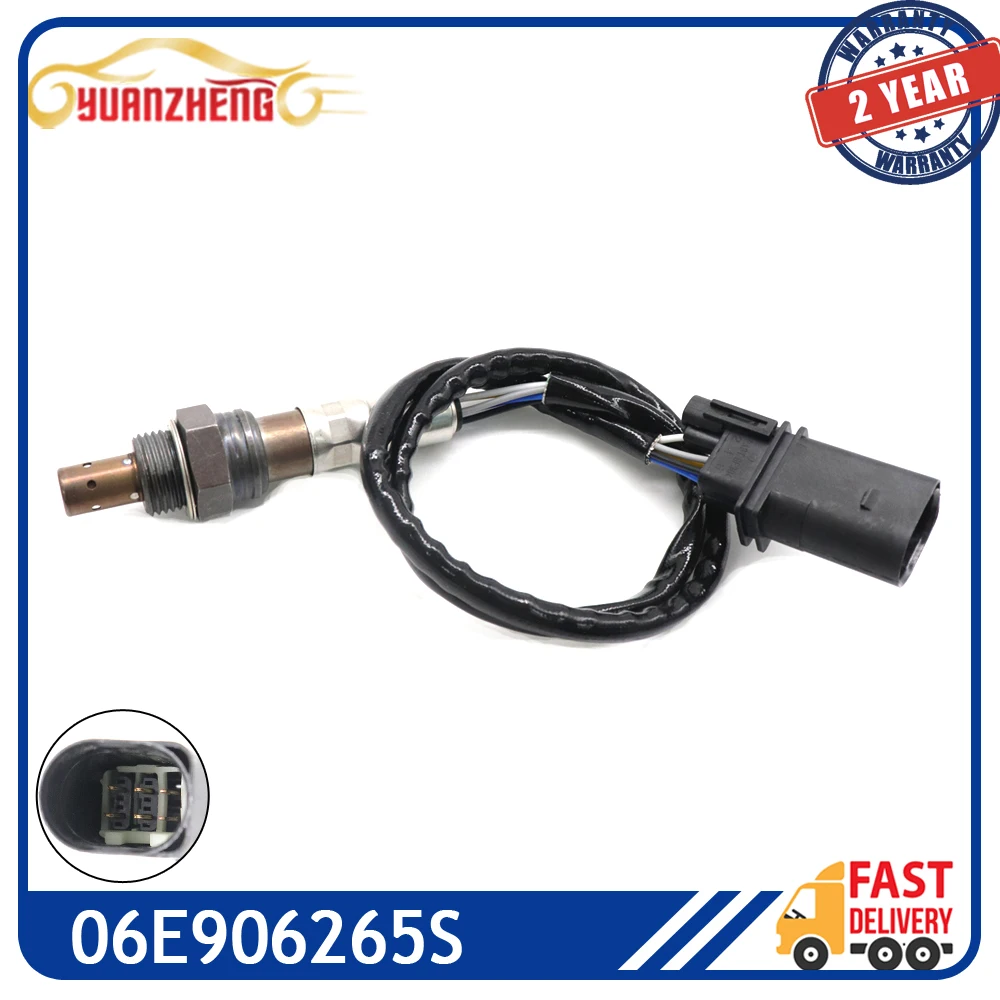 XUAN 5 Wire Air Fuel Ratio Sensor Oxygen O2 Lambda Sensor 06E906265S For Audi A4 A5 A6 A7 Q5 S4 S5 3.2L 3.0L 06E906265F SU11330