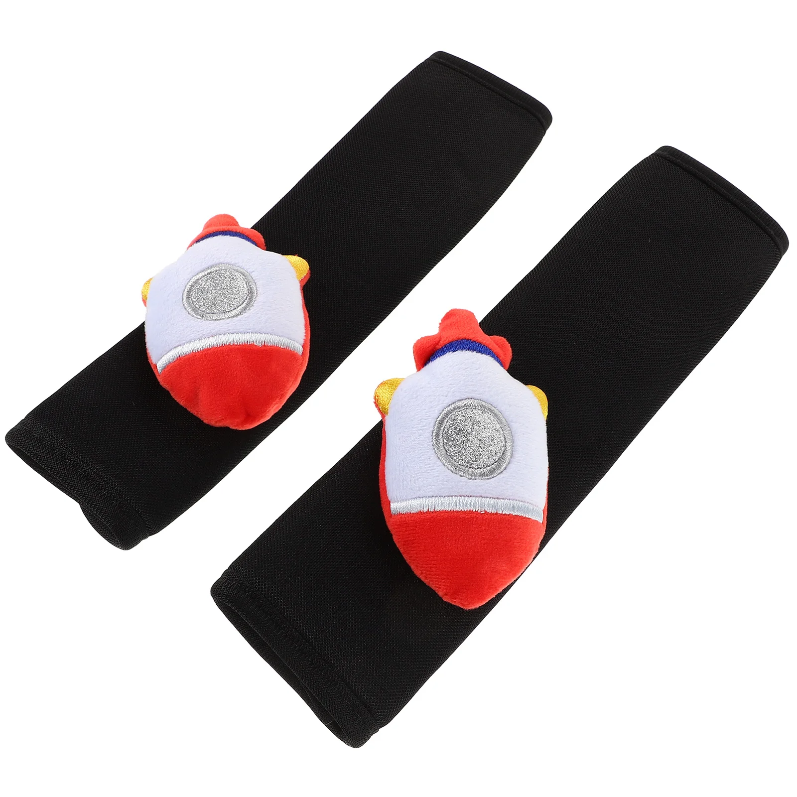 

1Pair Car Shoulder Pad Cover Cute Cartoon Design Soft Comfortable Auto Belt Shoulder Protector Easy Install Seat Protection Car