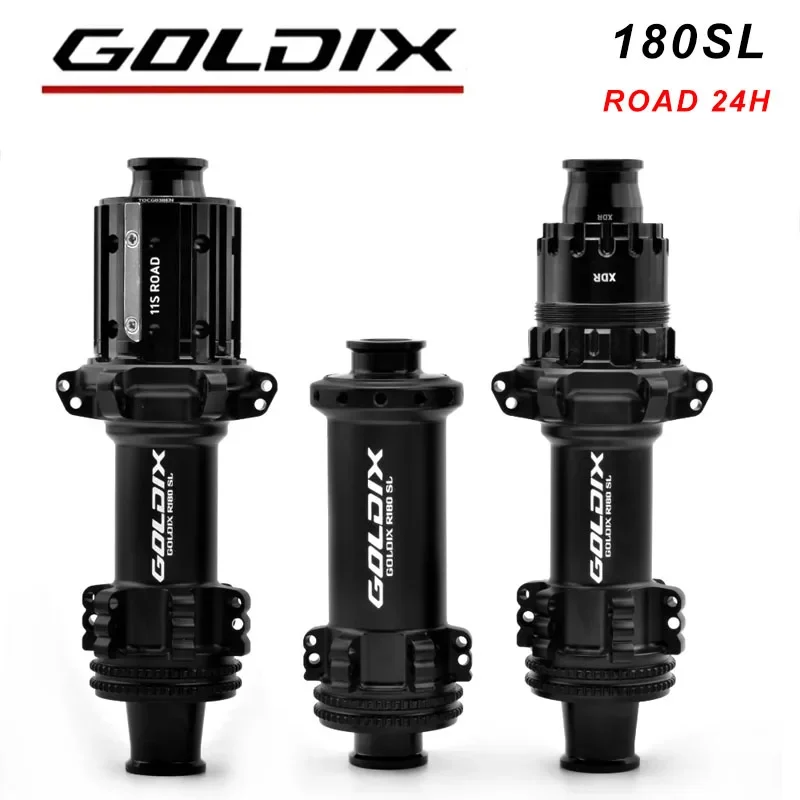 

GOLDIX 180SL Ultra светильник 240g Центральный блокировочный диск 24 Отверстия шип колесо 36T гравий гоночный велосипед втулка совместима с Shimano