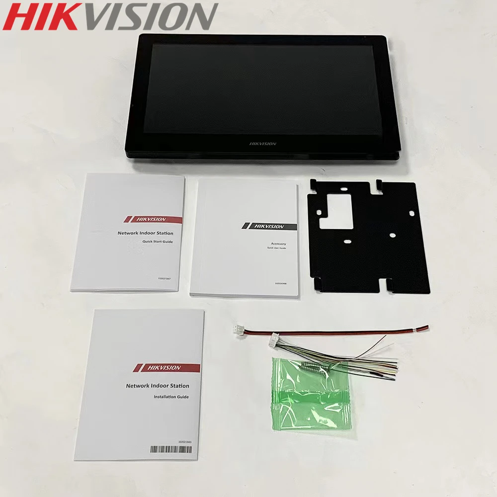 HIKVISION DS-KH6320-WTE1 IP 실내 스테이션 인터콤 WiFi 도어 뷰어 초인종 양방향 토크 7 \