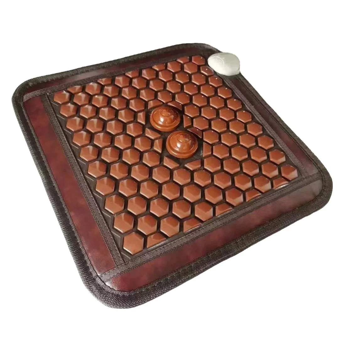Factory Electric Heating Office Thermal Jade Massage Seat Cushion fast