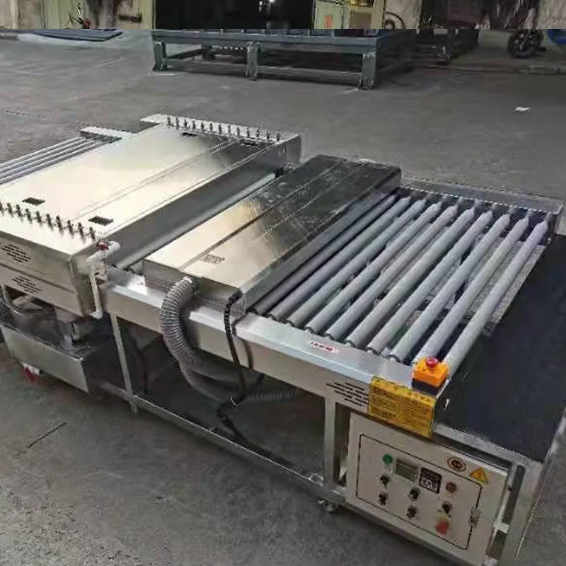 Glass cleaning machine Stainless steel drying equipment Hardware steel plate degreasing washing machine Stain pattern plate