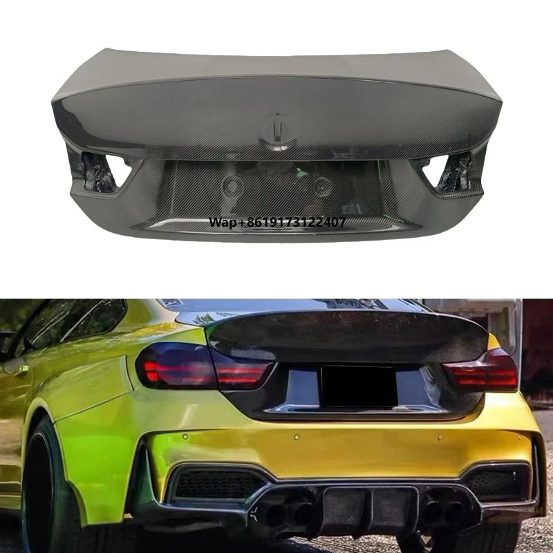

CSL Style F32 F82 M4 Carbon Fiber Trunk Lid for 4 Series M4