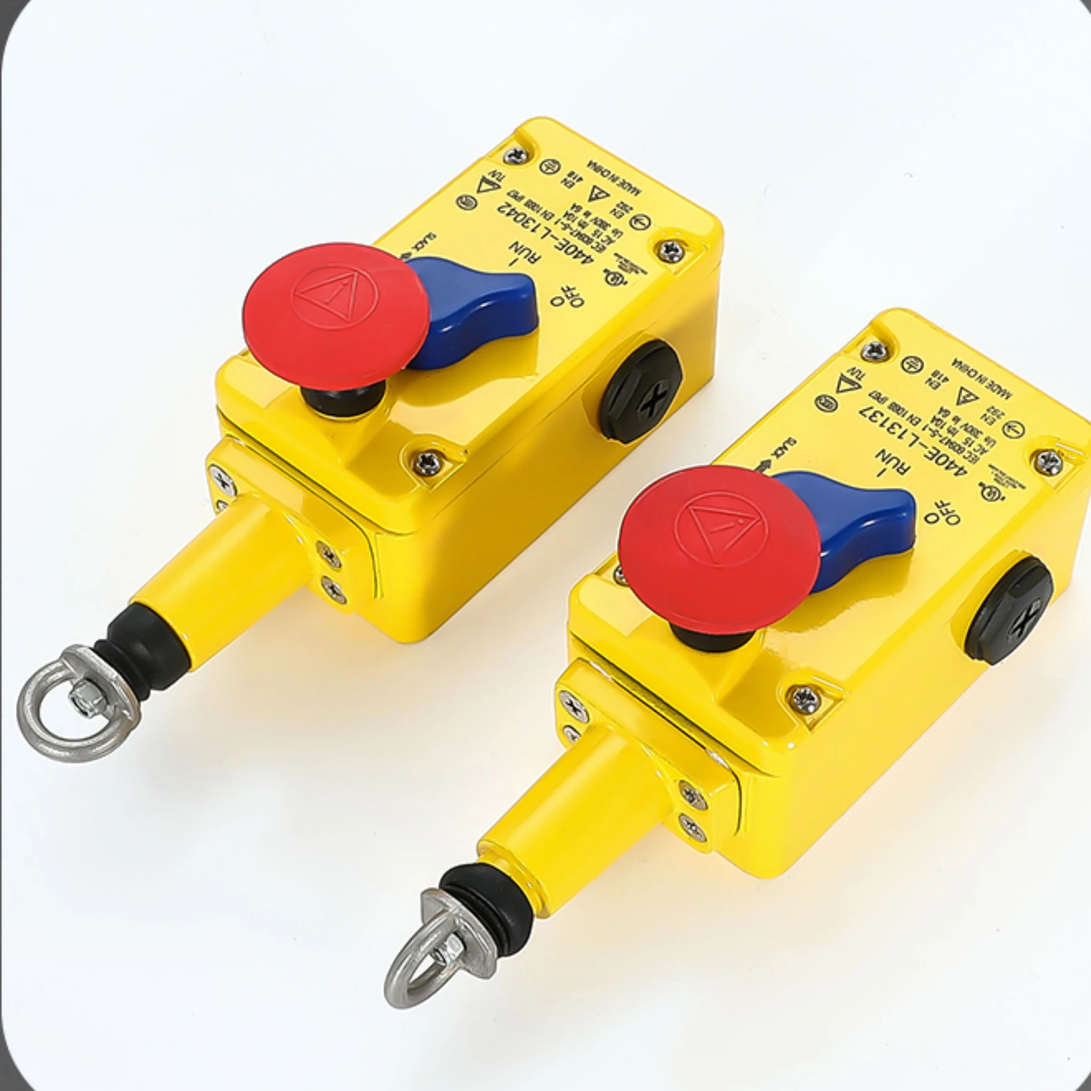 

Safety Emergency Stop Pull Rope Switch 440E-L13137 440E-13042 Pull Wire Switch