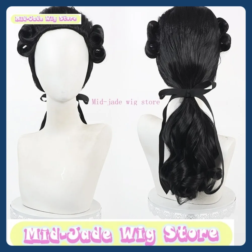 

Mid-jade Wig Store European Judge/Lawyer Costume Wig Anime Characters Costumes Props Synthetic Hair Carnival Party Performance