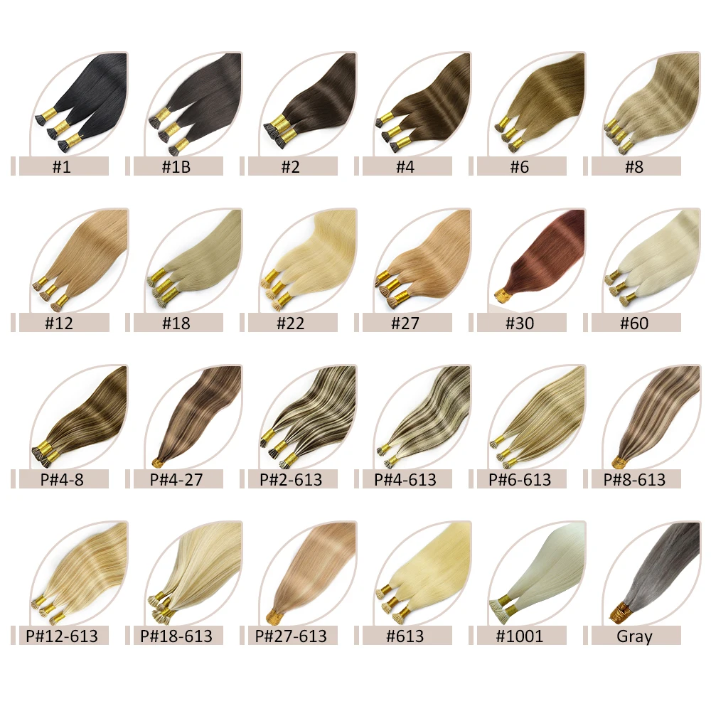 Natural Wave Nano Ring Human Hair Extensions reference detail