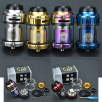 Best hot Zeus X RTA 4.5ml Capacity Tank Support Single Dual Coil Building Electronic Cigarette Atomizer