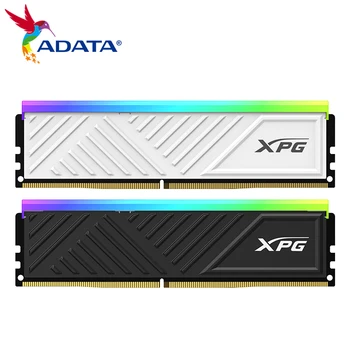 오리지널 ADATA XPG SPECTRIX D35G RGB 메모리 RAM, DDR4 8GB, 16GB, 3600Mhz, 3200MHz, U-DIMM 데스크탑 컴퓨터 메모리 RAM, 방열판 포함