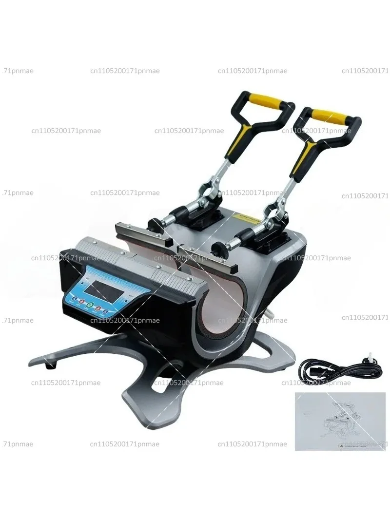 Horizontal Double Station Mug Press Machine 11oz DIY Heat Transfer Sublimation Tool 110V 220V