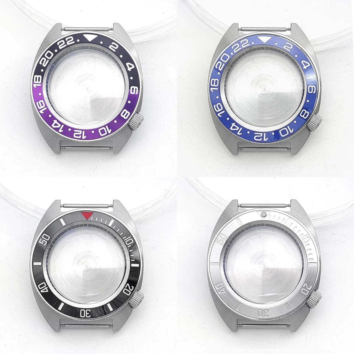 New 41mm NH35 Watch Case For SKX007 NH35 NH36 Movement 3.8 Crown 120 click Bezel Sapphire Glass 28.5mm Dial