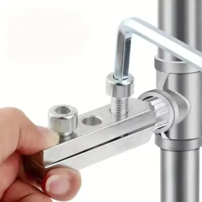 Universal Faucet Angle Valve Broken wire extractor Tap Screw Remover Water-tap Angle  Valve Repair for 4/6 Points Bolt Extractor