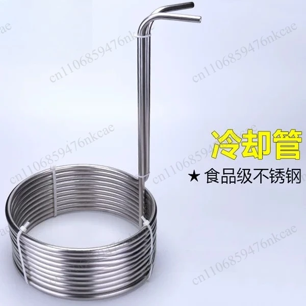 Food Grade 304 Stainless Steel Cooling Coil Home Brew Beer Wort Chiller for Home Brewing Fermentation