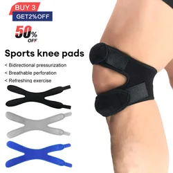 1 Stuks Sport Kniebeschermer Patella Band Elastische Bandage Band Kniebeschermer Voetbal Basketbal Sport Kniebeschermer Fitness Sport Knie Brace