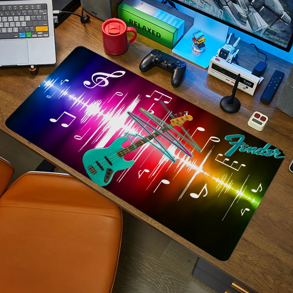 Guitar Mouse Pads Computer Table Gaming Pc Setup Accessories Mousepad Gamer 900x400 Desk Mat Mause Pad Large Mats Office Xxl