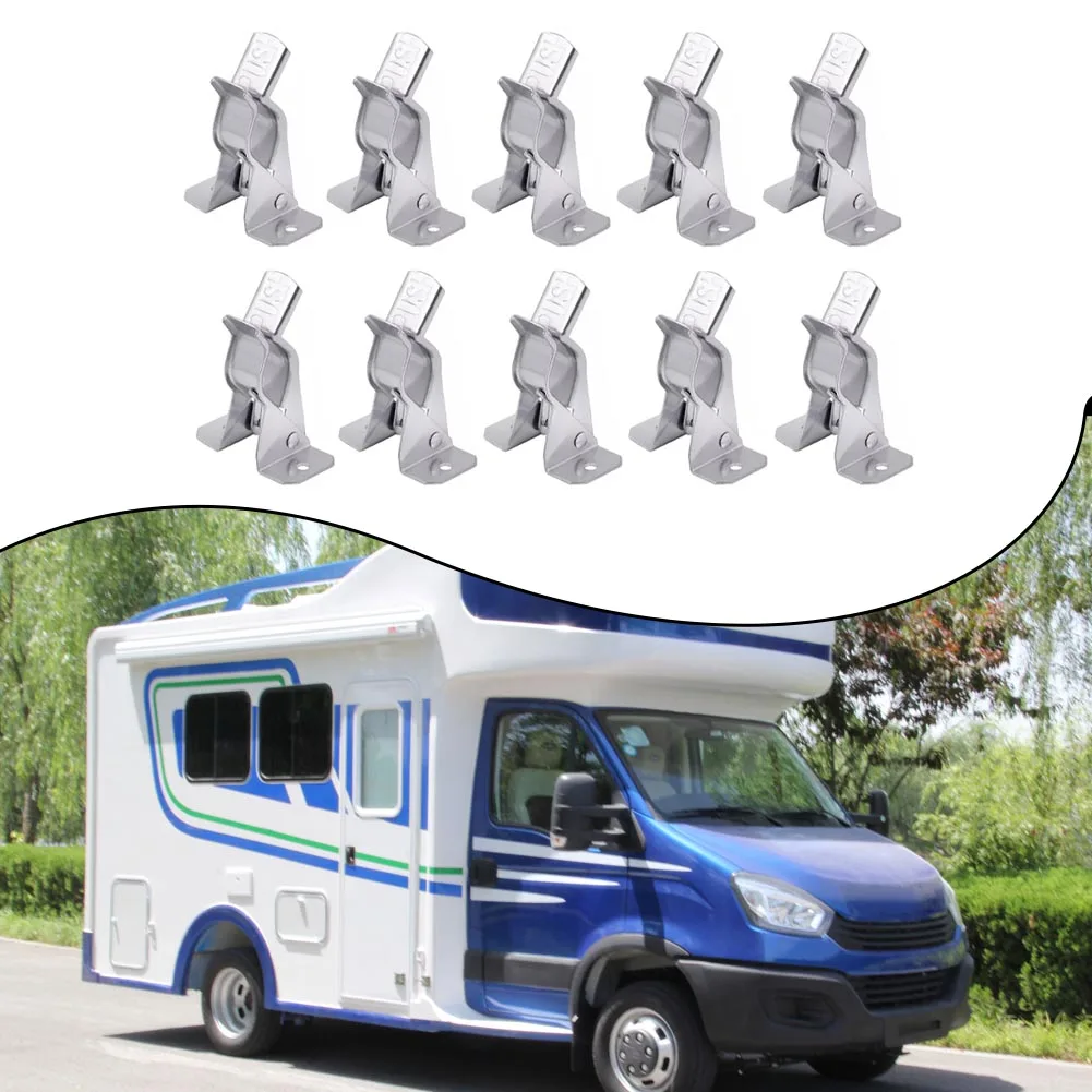 

10 Pcs Shovel Holder Outdoor Garden Wall Mount Tool Holder For Garage And Shed RV Hardware Tool Clip Hook ﻿accessories