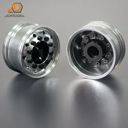 JD Model Metal Wheelhubs Wheel Rims for 1/14 RC Tractor Truck DIY Car Model Gift Toys