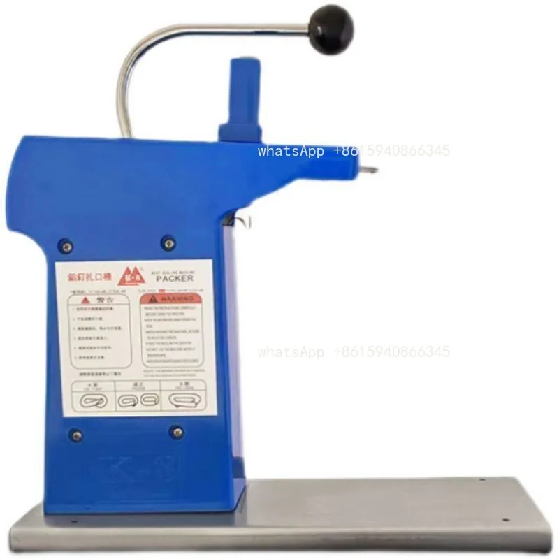 K-8 Supermarket Binding Machine 711 Aluminum Nail Machine, Sealing Machine, Special for Even Rolling Bags