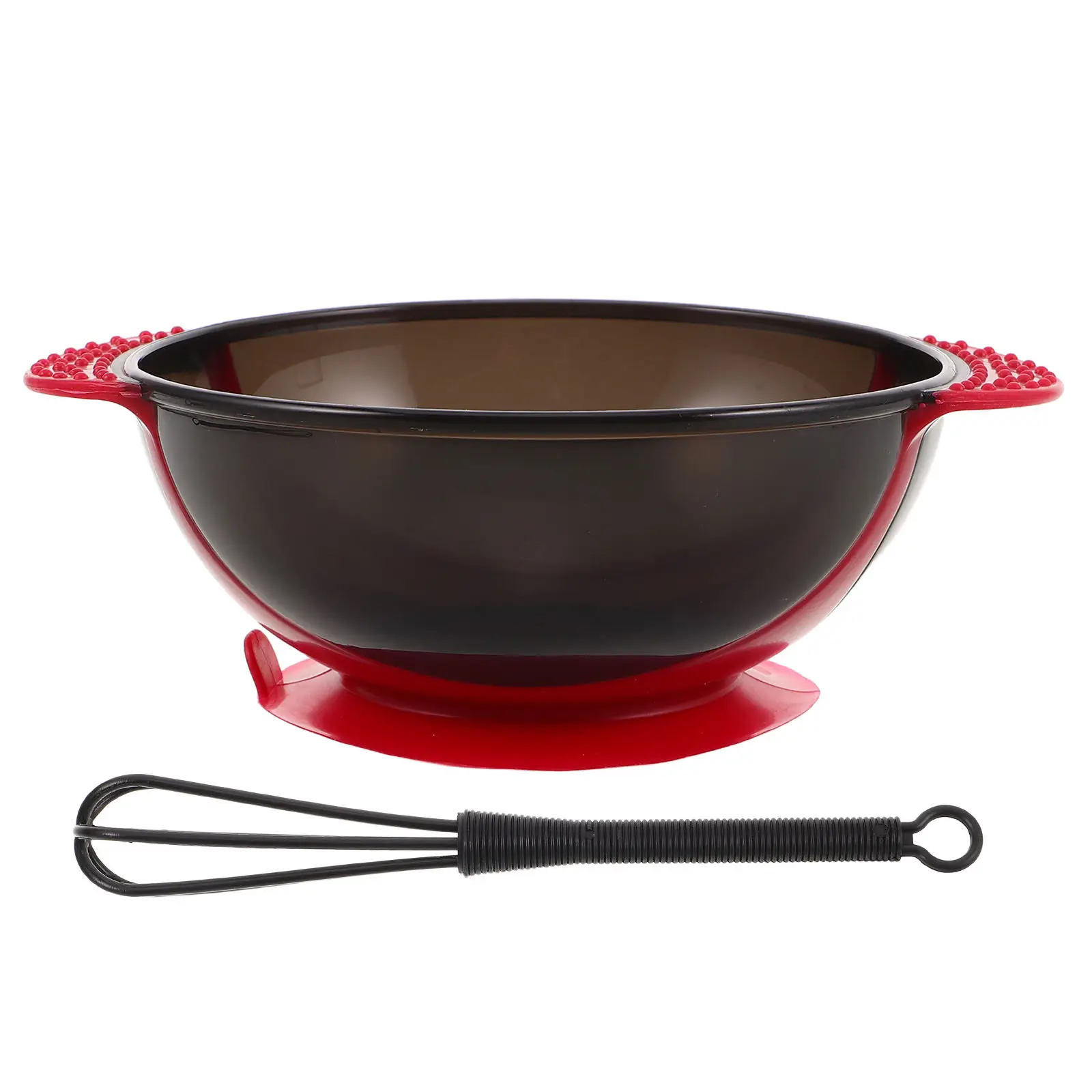 2Pcs Hair Color Mixing Bowl Set Ergonomic Design Professional Salon Grade Bowls for Consistent Blending Bleaching Dyeing
