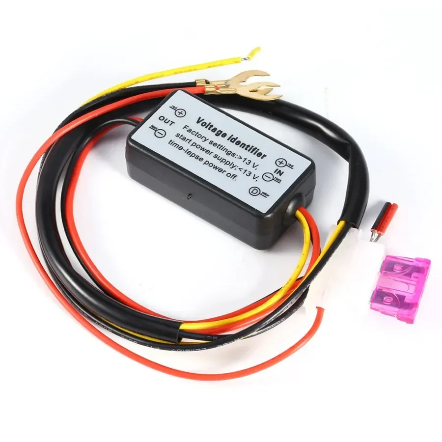 DRL Controller Auto Car LED Daytime Running Light Relay Harness, 12-18V Dimmer On/Off Fog Light Delay Controller