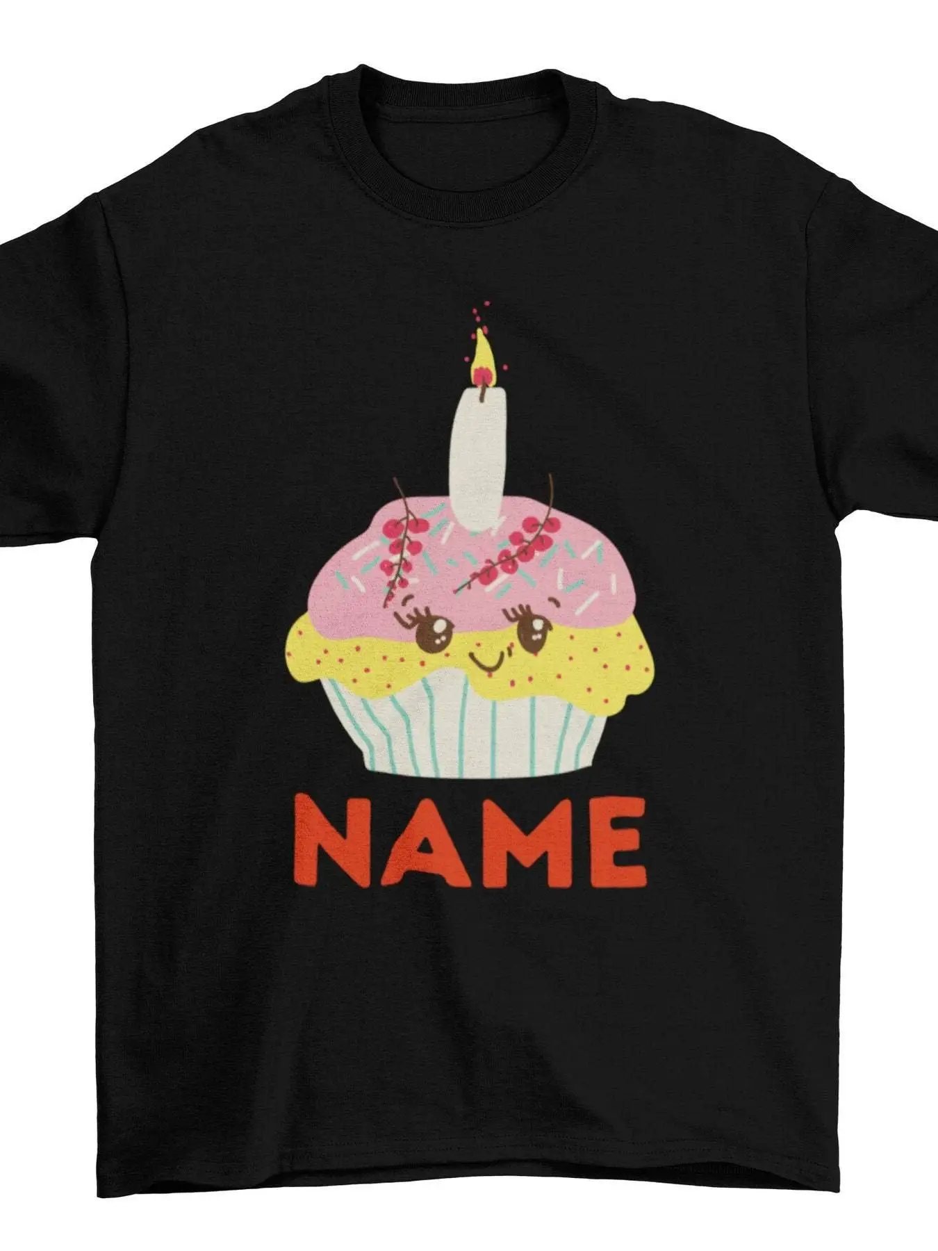

Cupcake T-Shirt, Sweet Gourmet for Picnic T-Shirt Design, Love of Cupcake with Sweet Filling Design
