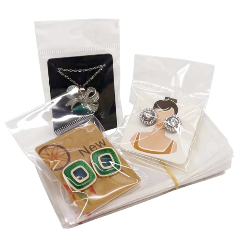 100pcs 4X4cm Earring Card Jewelry Packaging Card