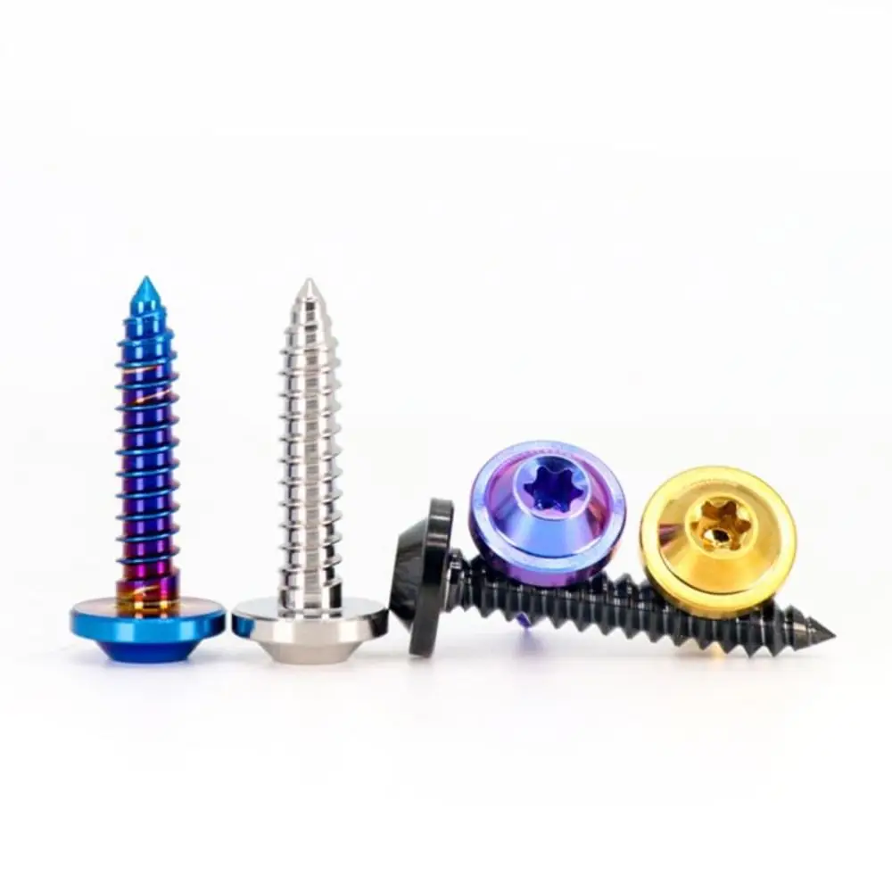 Rust Proof Titanium Self Tapping Screw M4 M5 Torx Drive Torx Umbrella Screw GR5 Fairing Screw