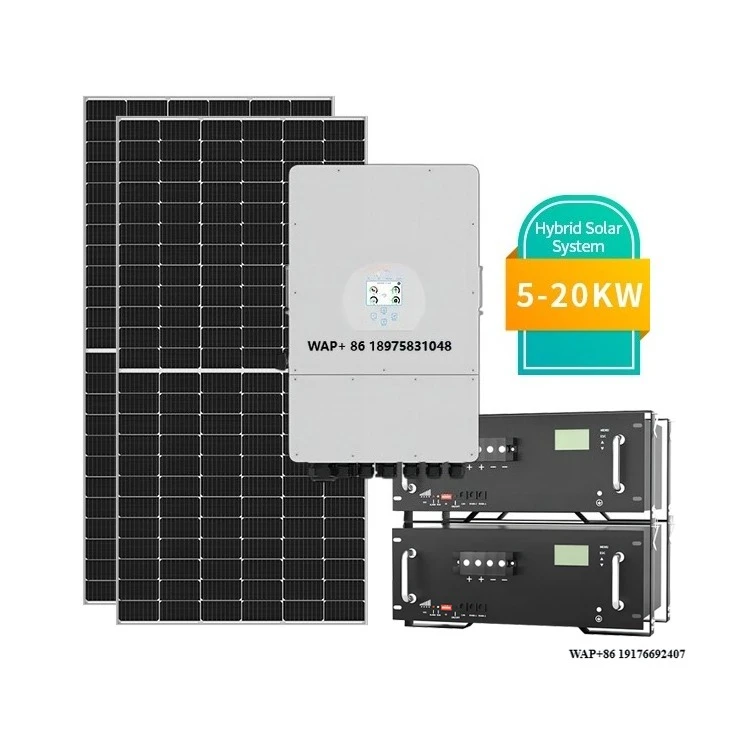 Complete 5KW-30KW Hybrid Solar Energy System with Battery and Inverter Home PV Power Kit