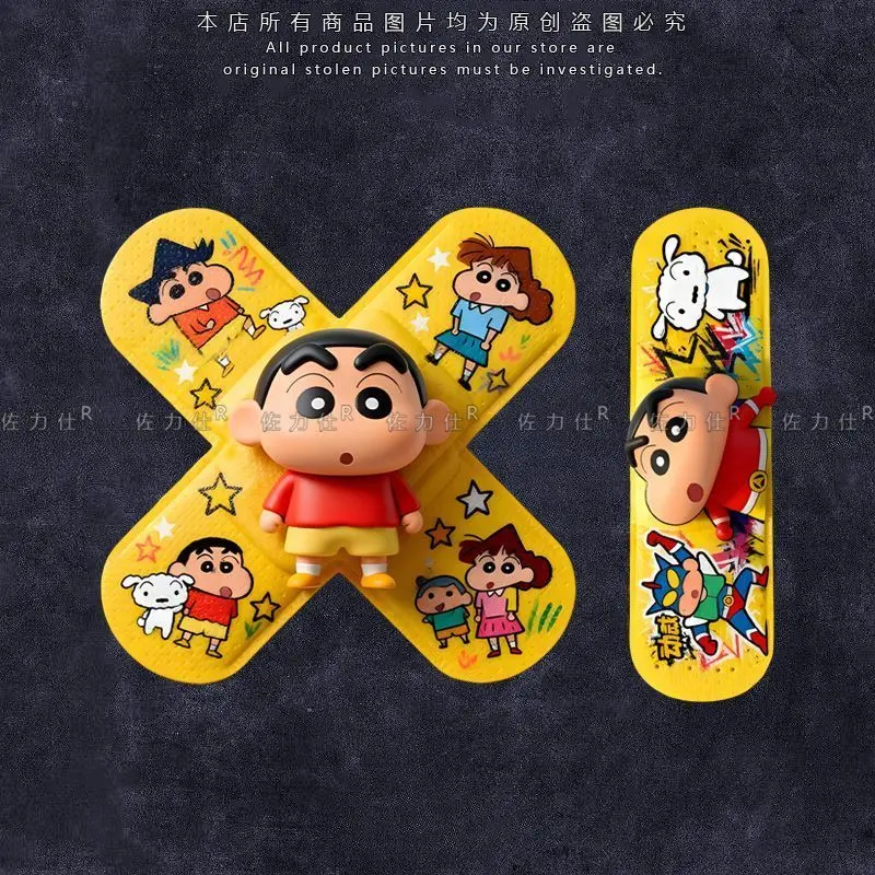 Xiaoxin cartoon band-aid sticker anime car sticker electric motorcycle luggage computer decoration sticker car scratch sticker view 3