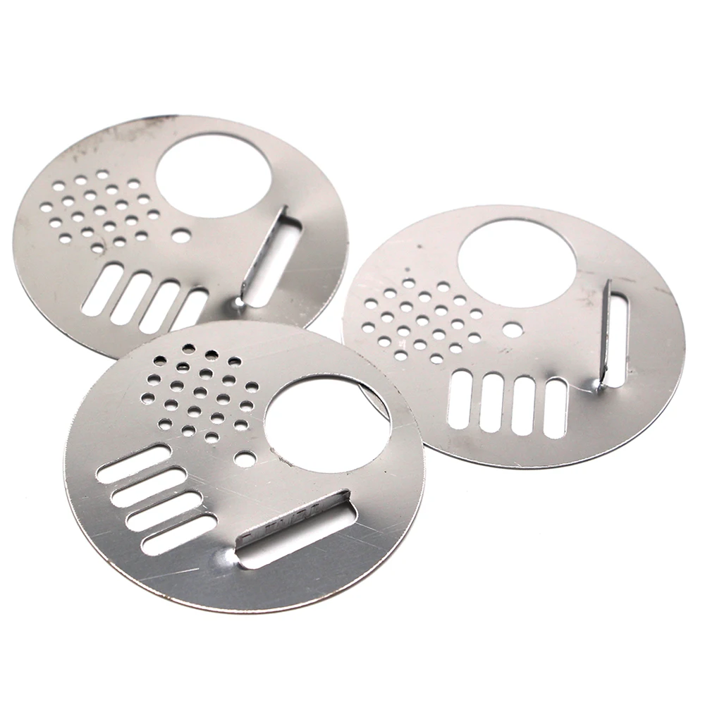 5Pcs Beehive Entrance Gate Metal Door Anti-escape Fly Run Away Round Disc Bees Hives Hole Professional Beekeeping Supplies