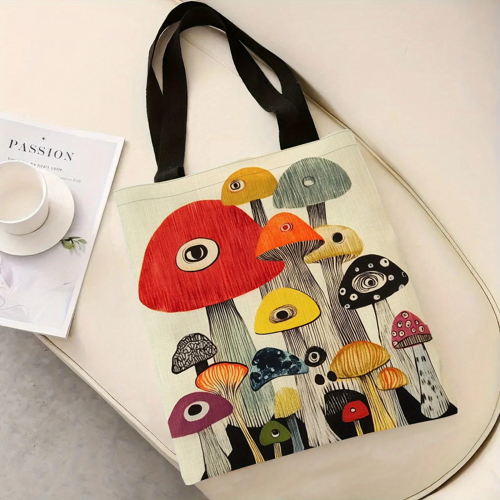 Chic Mushroom Print… - image