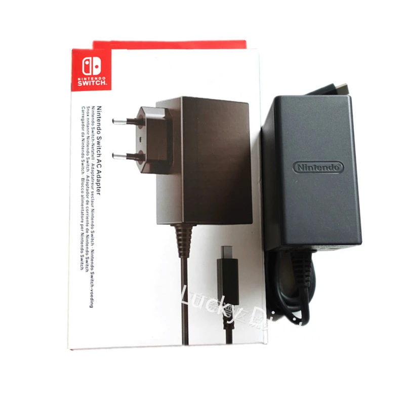 Nintendo Switch充電器用電源アダプター,100-240V,nsスイッチ用充電器,タイプC,usb,Nintendo Switch充電,eu,usプラグ