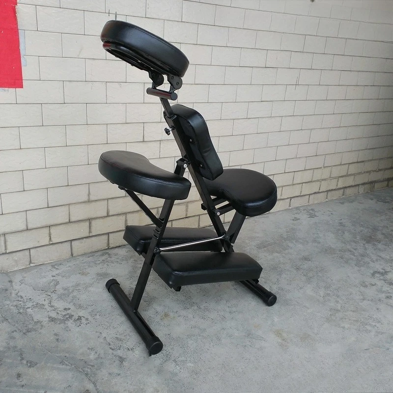 Folding Portable Massage Chair Beauty Physiotherapy Tattoo Acupuncture Massage Chair Commercial Metal Furniture Stoel MHAMY