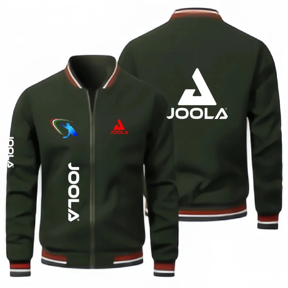 JOOLA Men's V-neck Jacket Spring and Autumn Edition Windproof, Slim fit, Loose Outdoor Sports and Leisure Versatile Coat