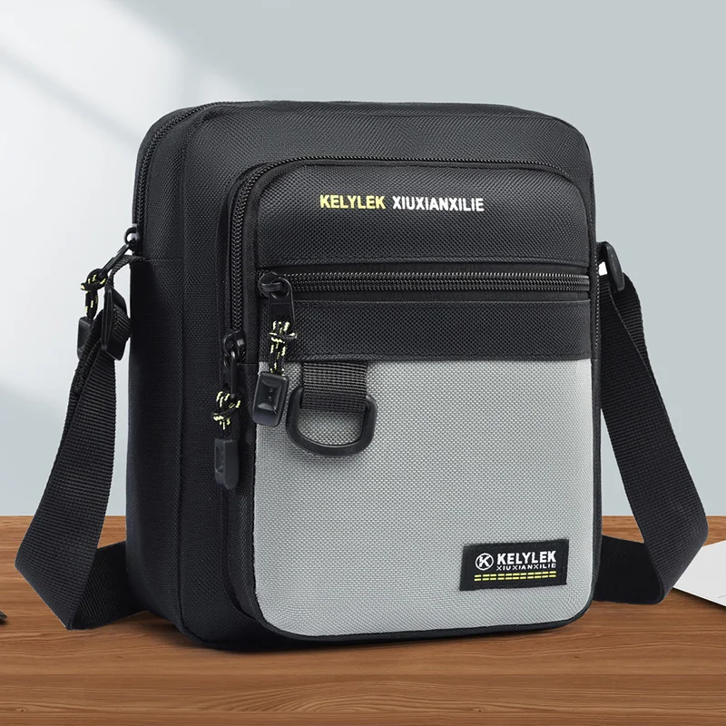 

2025 New Outdoor Sports Large Capaci Bapa Mobile Phone Bag Men's Ox Cloth Waterproof Single oulder Slant Bag